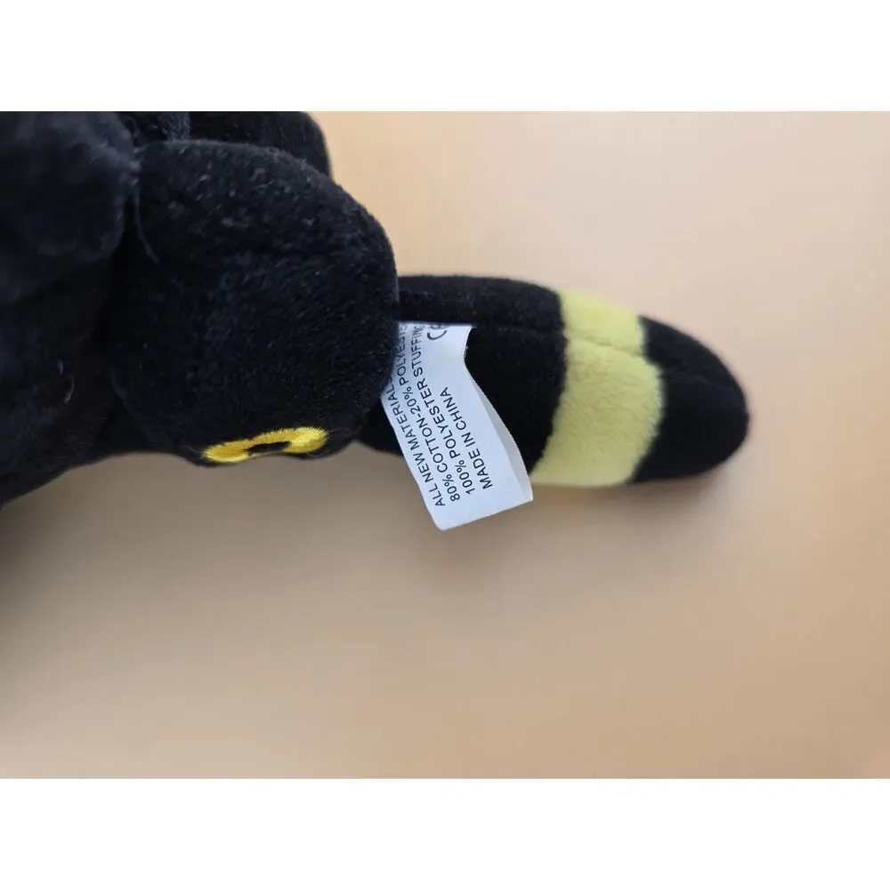 Umbreon Pokémon Plush Toy Black Yellow Red Eyes Soft Stuffed Animal Animae